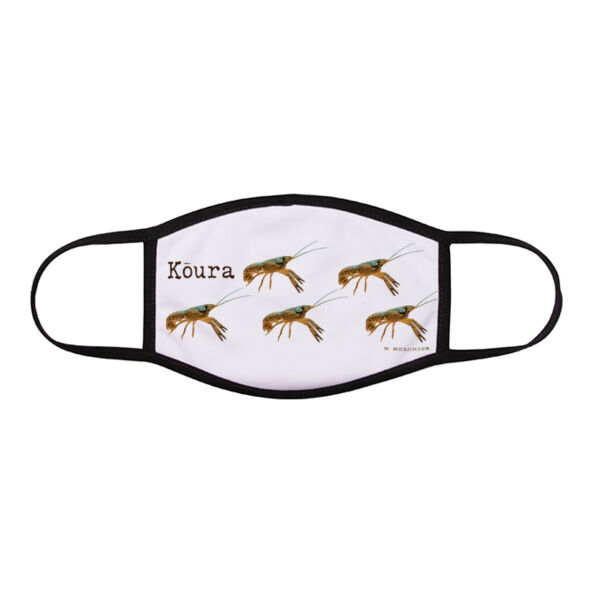 Kōura in colour - Face Mask Thumbnail