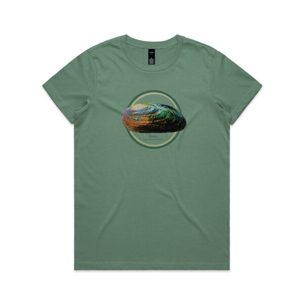 Kākahi (transparent) - Women's Shirt Thumbnail